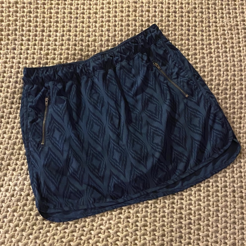 Energy Zone Dark Blue Patterned tennis Skirt